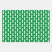 Tropische kerst in juli, aangepast voor ananasdruk inpakpapier vel (Voorkant 2)