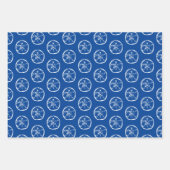 Tropische kerst in juli zandstrand shell inpakpapier vel (Voorkant 2)