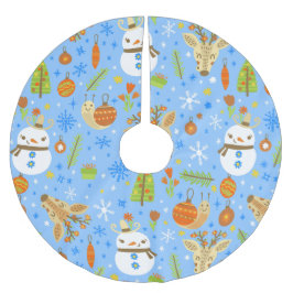 Tropische Kerst Juli Snail Sneeuwman Zomer Kerstmi Kerstboom Rok