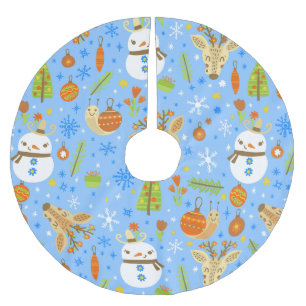 Tropische Kerst Juli Snail Sneeuwman Zomer Kerstmi Kerstboom Rok