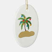 Tropische kerst keramisch ornament (Rechts)
