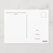 Tropische kerst kleurrijke groet briefkaart (Achterkant)