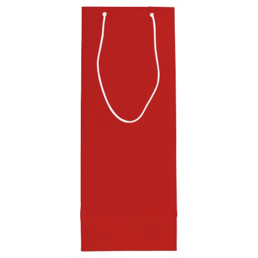 Tropische kerstanananas Rood Wijn Gift Bag Wijn Cadeautas (Achterkant)