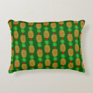 Tropische kerstanananas Warm Xmas Holiday Gre Accent Kussen