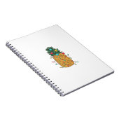 tropische kerstananas notitieboek (Rechterzijde)