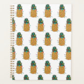 tropische kerstananas planner (Voorkant)