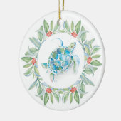 Tropische kerstboomschildpad Ornament Zee (Links)