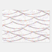 Tropische kerstcadeaubladen voor feestdagen inpakpapier vel (Voorkant 2)