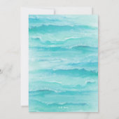 Tropische Kerstfeest Mermaid Wat Een Feestje Kaart (Achterkant)