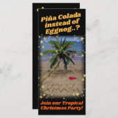 Tropische kerstfeestdag (Voorkant / Achterkant)