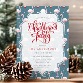 Tropische kerstfeestdag kaart