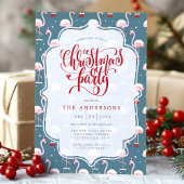 Tropische kerstfeestdag kaart