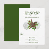 Tropische kerstfeestdag RSVP Starfish Enclosure (Voorkant / Achterkant)