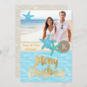 Tropische kerstfoto's Kaart (Voorkant / Achterkant)