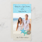 Tropische kerstfoto's Kaart (Voorkant / Achterkant)