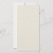 Tropische kerstfoto's Kaart (Achterkant)