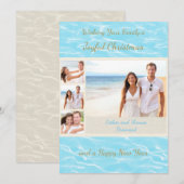 Tropische kerstfoto's Kaart (Voorkant / Achterkant)