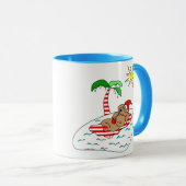 Tropische kersthond-Mok Mok (Voorkant rechts)