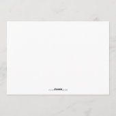 Tropische kerstkaarten feestdagenkaart (Achterkant)