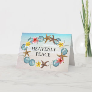 Tropische kerstkerst-Kaarten met grote religie Feestdagen Kaart