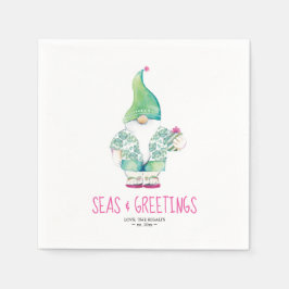 Tropische kerstkerstkerstkerstkerstkerstkerstkerst servet