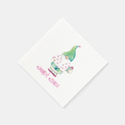 Tropische kerstkerstkerstkerstkerstkerstkerstkerst servet (Hoek)