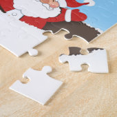 tropische Kerstman Legpuzzel (Zijkant)