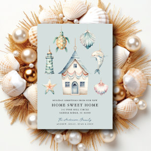 Tropische Kerstmis bewegende aankondiging