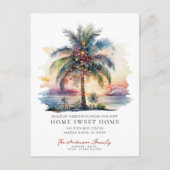 Tropische Kerstmis bewegende aankondiging (Voorkant)