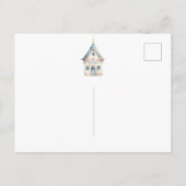 Tropische Kerstmis bewegende aankondiging (Achterkant)