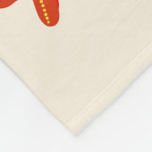 Tropische Kerstmis Fleece Deken (Hoek)