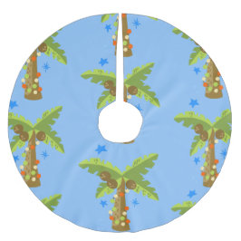 Tropische Kerstmis Juli Palmboom Zomer Kerstmis Kerstboom Rok