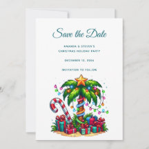 Tropische kerstpalmboom