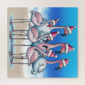 Tropische Kerstpuzzel Legpuzzel (Horizontaal)