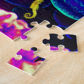 Tropische kieuwkoraalzeebaars Anthias vis Legpuzzel (Zijkant)