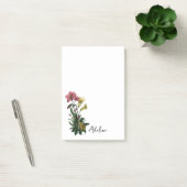 Tropische kikker en Lily Botanical Floral Art Post-it® Notes (Kantoor)