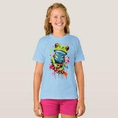 Tropische kikker - kikkerprins t-shirt (Voorkant volledig)