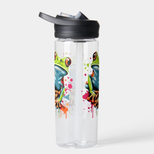 Tropische Kikker Waterfles - Kleurrijke Kikker Pri (Rechts)