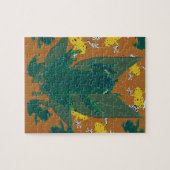 Tropische kikkers legpuzzel (Horizontaal)