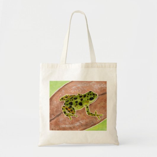 Tropische kikkertas tote bag (Voorkant)