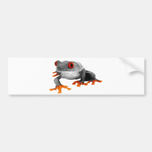 Tropische kikkervis Bumpersticker..! Bumpersticker