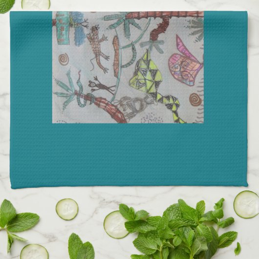 Tropische kinder theedoek (Gevouwen)