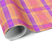 Tropische kleuren in Glas in lood Cadeaupapier (Rol Hoek)