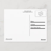 Tropische kleuren van Bermuda Briefkaart (Achterkant)