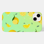 Tropische kleurrijke Citrus ZOMER Sinaasappel citr Case-Mate iPhone Case (Achterkant (horizontaal))