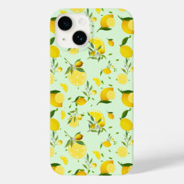 Tropische kleurrijke Citrus ZOMER Sinaasappel citr Case-Mate iPhone 14 Hoesje