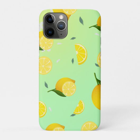 Tropische kleurrijke Citrus ZOMER Sinaasappel citr Case-Mate iPhone Case (Achterkant)