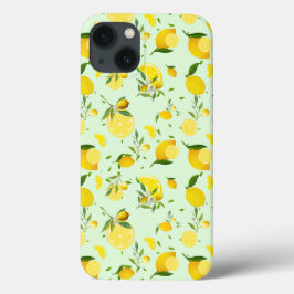 Tropische kleurrijke Citrus ZOMER Sinaasappel citr Case-Mate iPhone Case