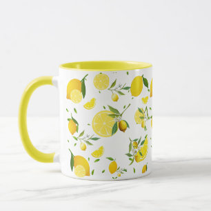 Tropische kleurrijke Citrus ZOMER Sinaasappel citr Mok