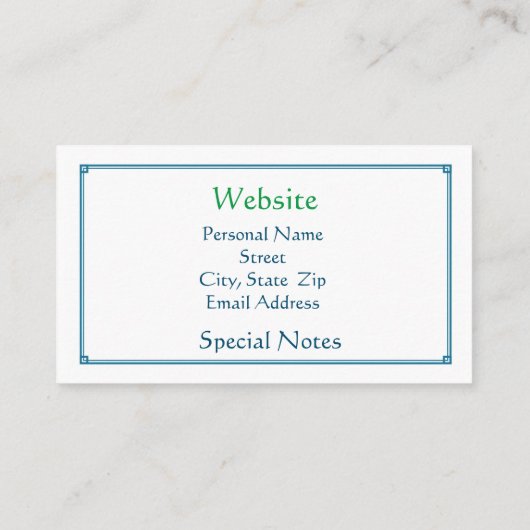 Tropische, kleurrijke touchpalmboom met strand visitekaartje (Achterkant)